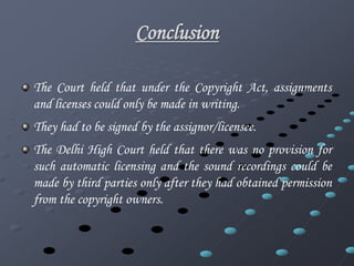 Copy right(a case study) | PPTX