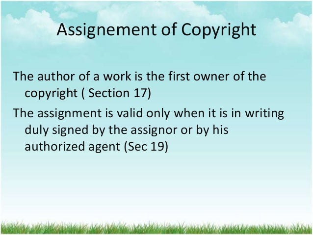 Copyright act, 1957