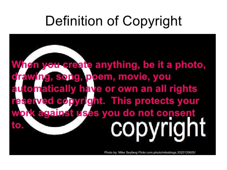 Copyright And Fair Use