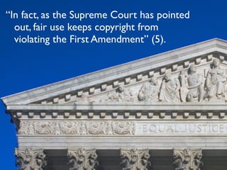 Copyright And Fair Use