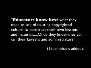 Copyright And Fair Use