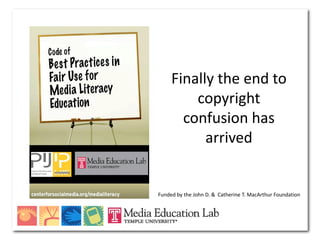 Copyright And Fair Use