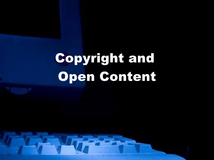 Refining The Definition Of “Open” In Open Content – GXIXOJ
