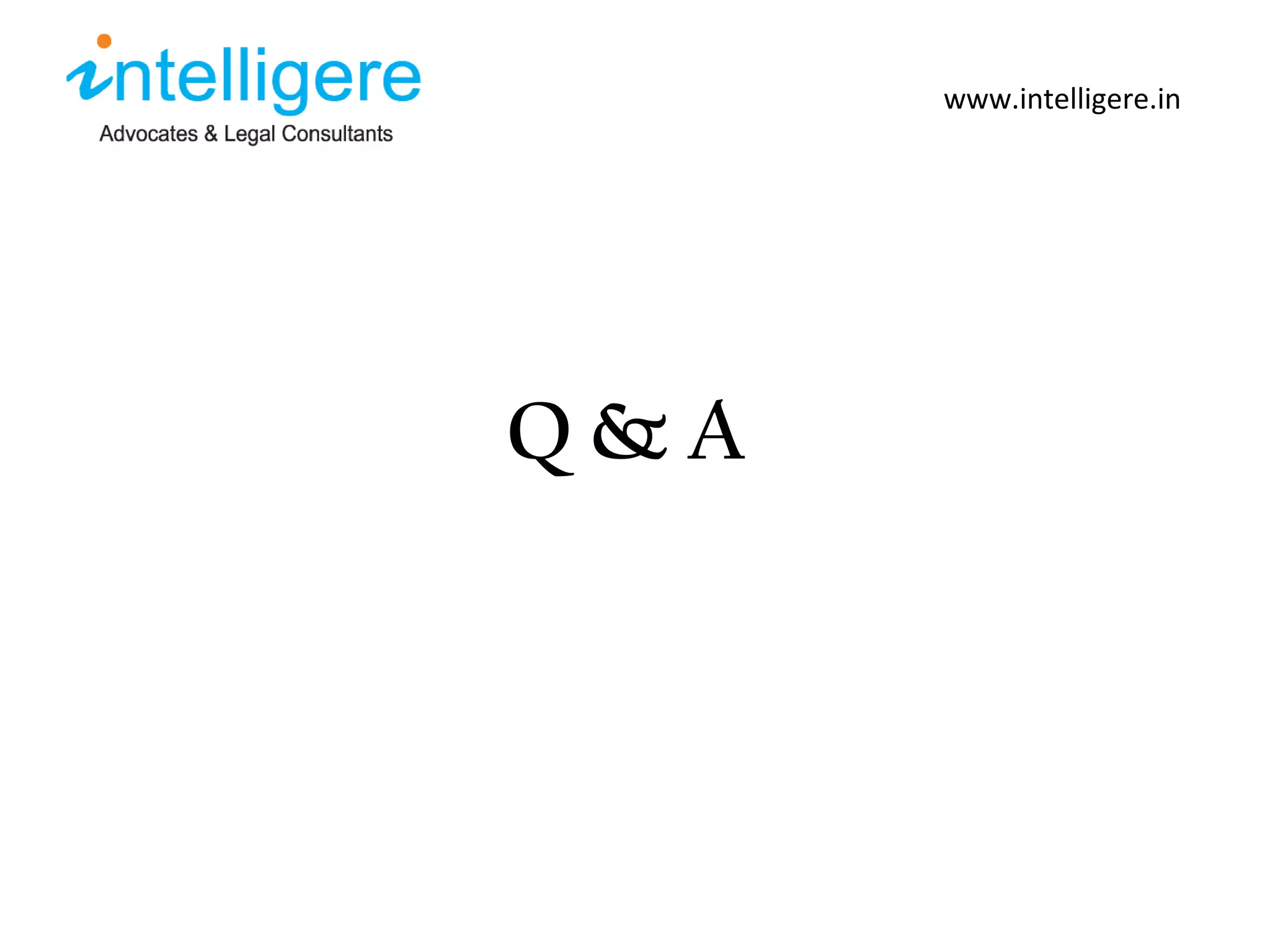 Q & A www.intelligere.in 