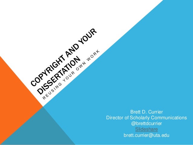 Acs copyright permission dissertation