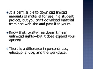 Fair Use Limitations