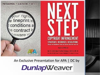 An Exclusive Presentation for APA | DC by
 