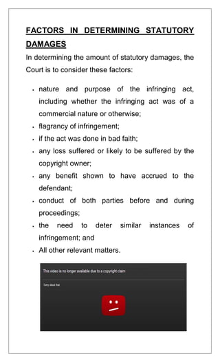 Copyright Infringment | PDF