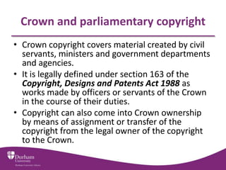 Copyright (basics) for Researchers | PPT | Free Download