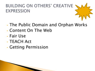 Who owns what you just created?