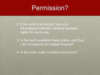 First let’s define Fair UseFair use is so hard to define.