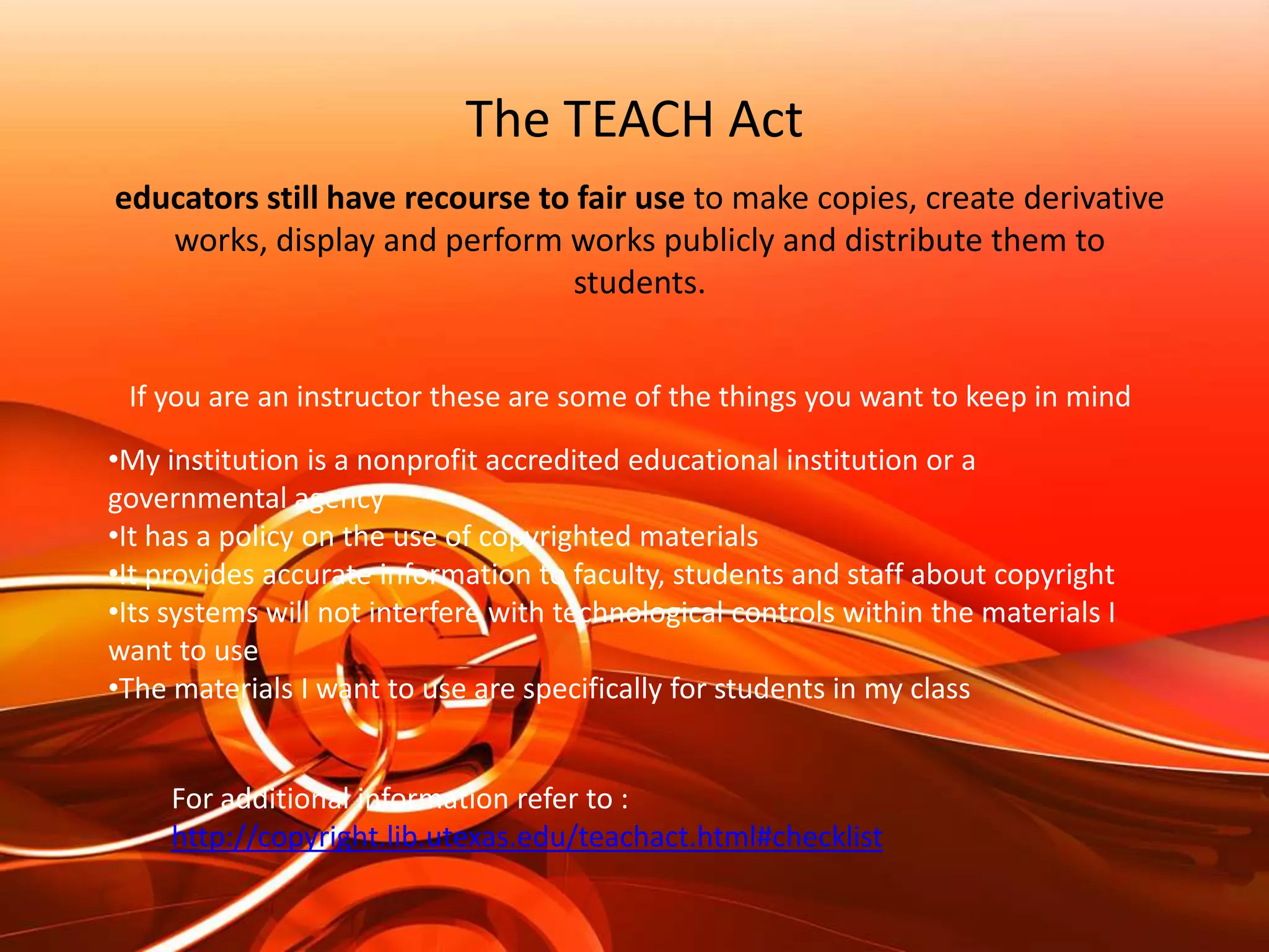 Copyrights don't manage themselves well There are many aspects to effective management of your copyrightsWhen you commercialize your worksyou can reserve the right to publicly archive your workare any costs involved?When you don't commercialize your worksThink about how you like to use others works; give others the rights you yourself think are reasonable.Copyright's bloated bundle gives you the exclusive rights to make copies (any and all copies), to distribute your work (to the public or to even offer it to the public), to display and perform your work publicly - for your lifetime plus 70 additional years.