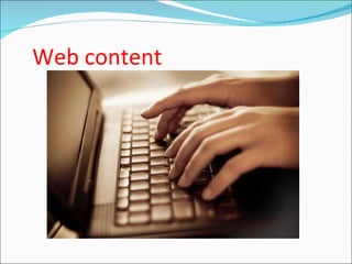 Web content 
