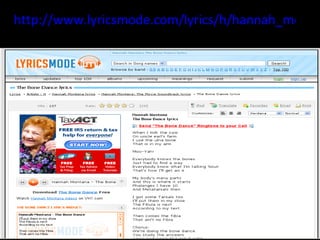 http://www.lyricsmode.com/lyrics/h/hannah_montana/the_bone_dance.html   