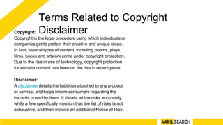 Copyright disclaimer | PPT