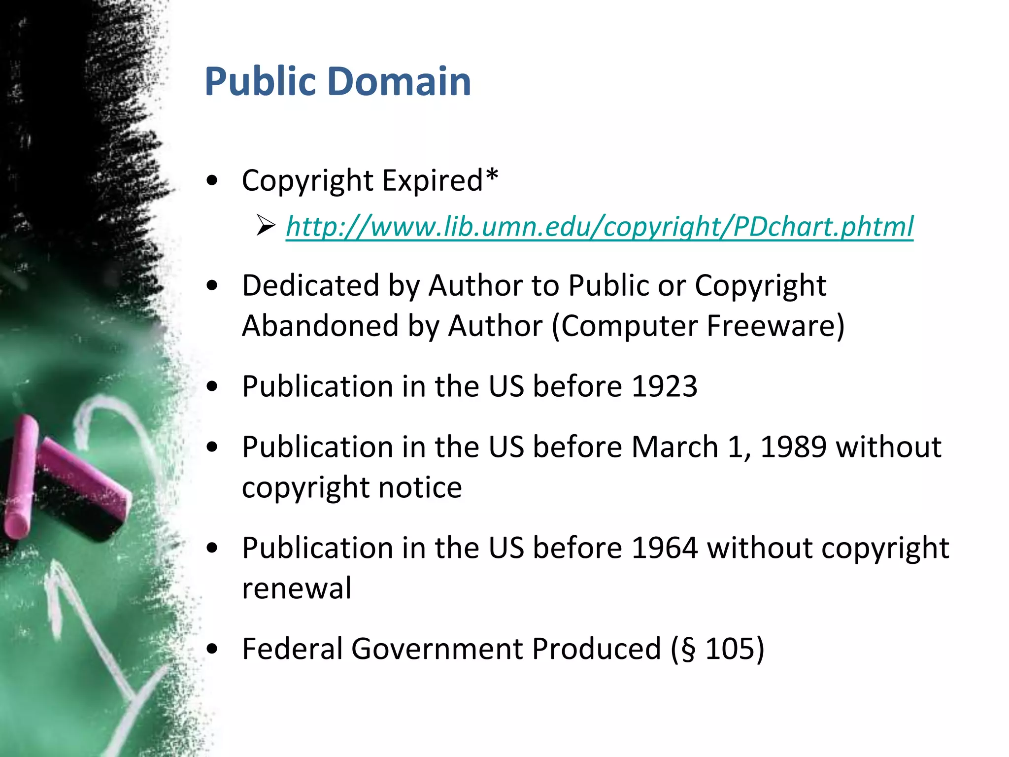 Copyright & Fair Use