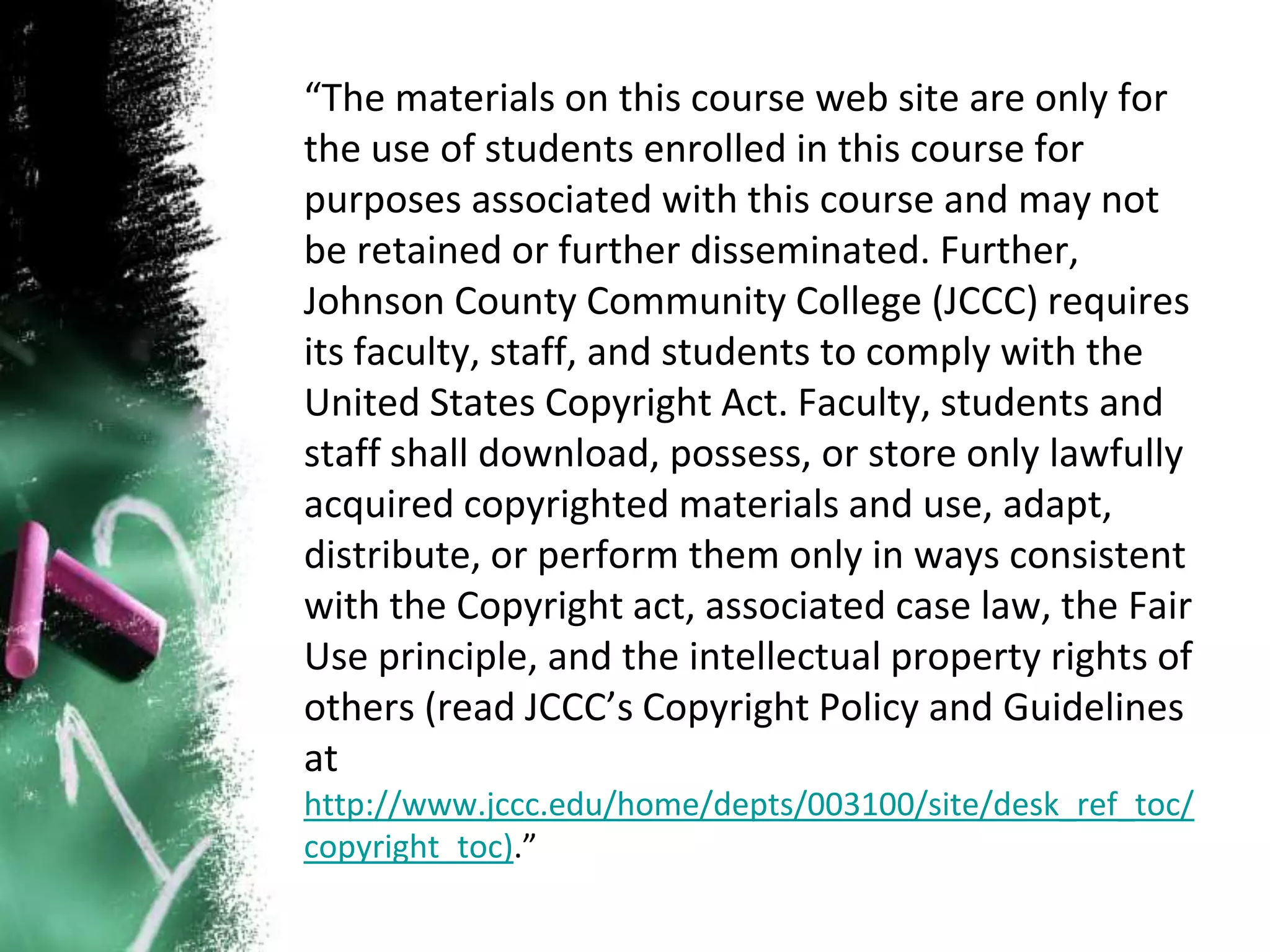 Copyright & Fair Use