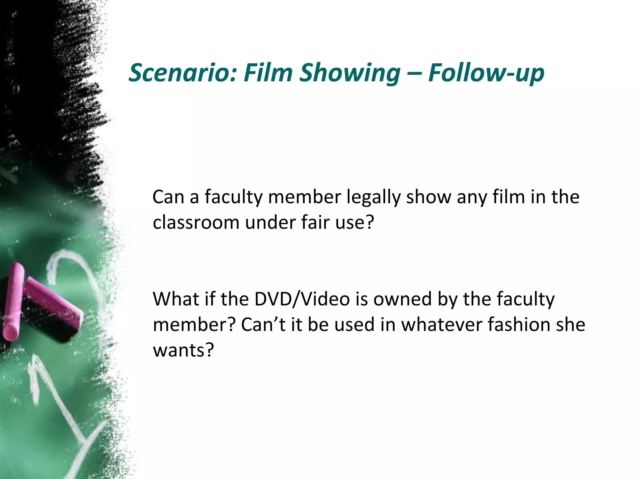 Copyright & Fair Use