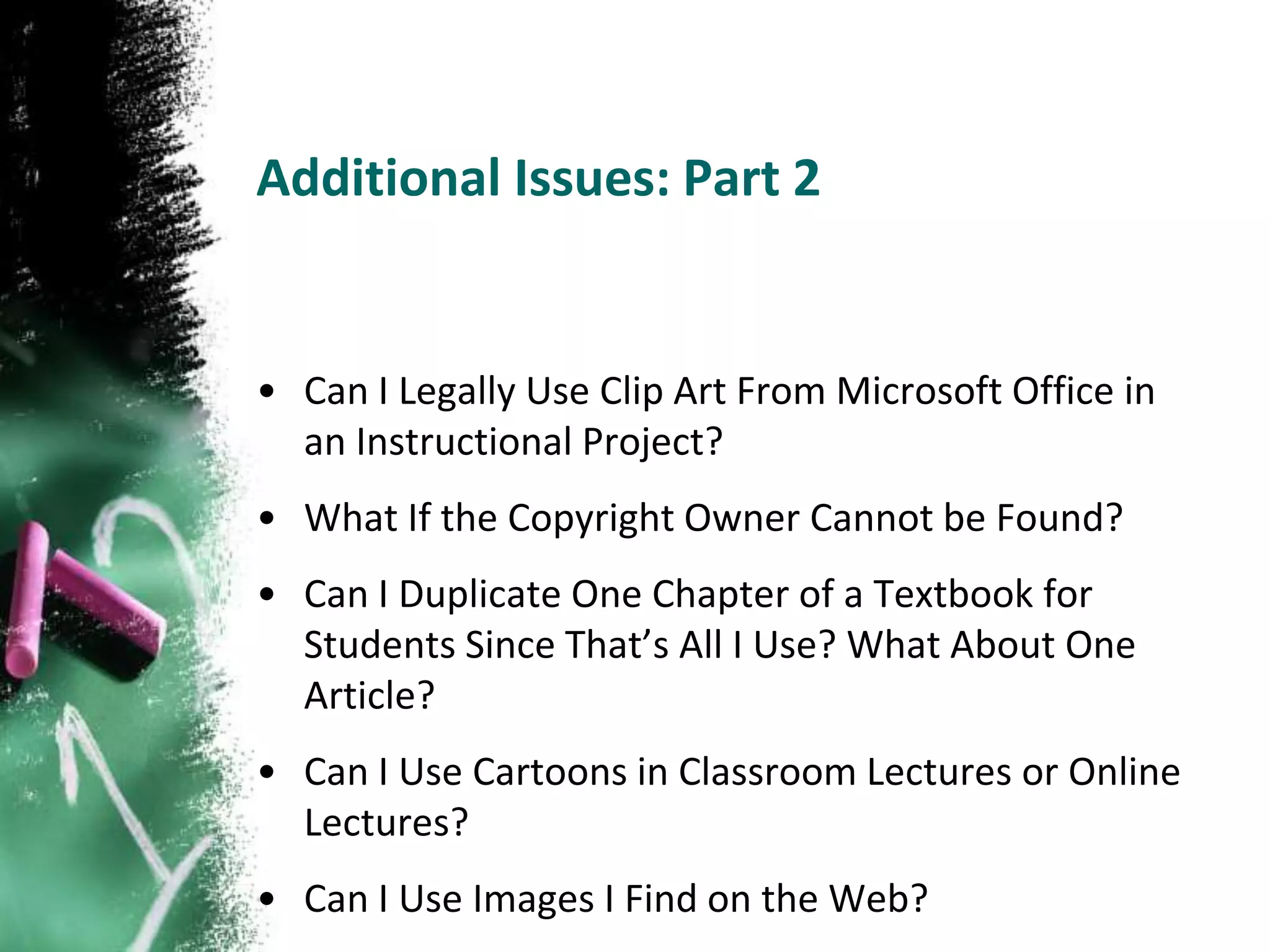 Copyright & Fair Use