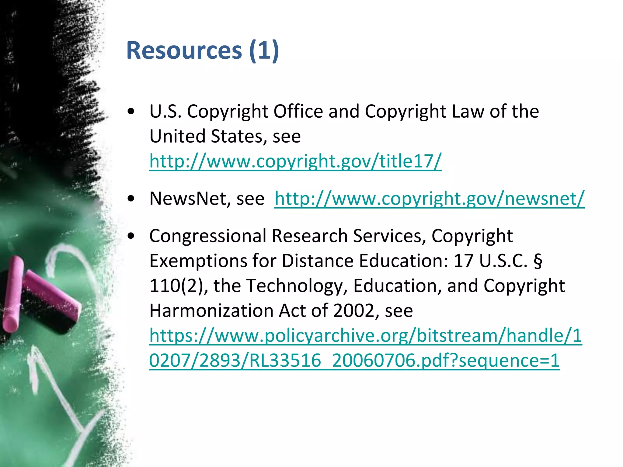 Copyright & Fair Use