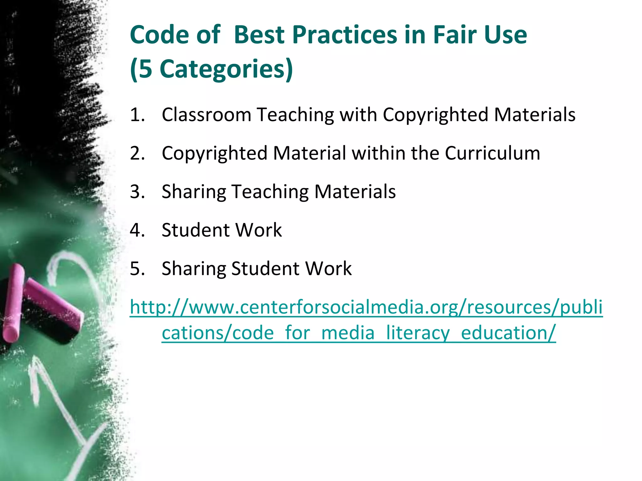 Copyright & Fair Use