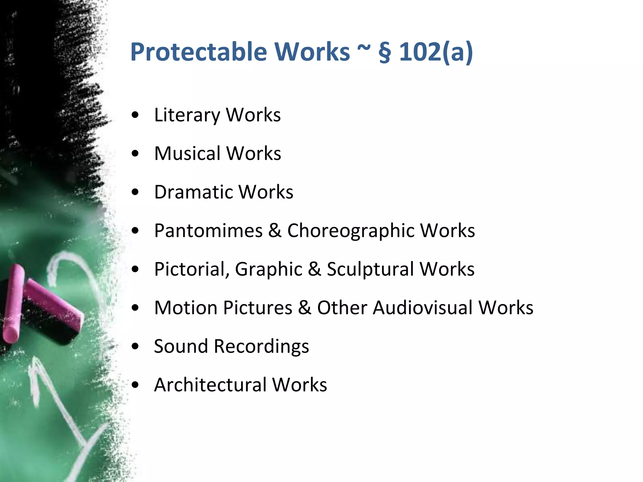 Copyright & Fair Use