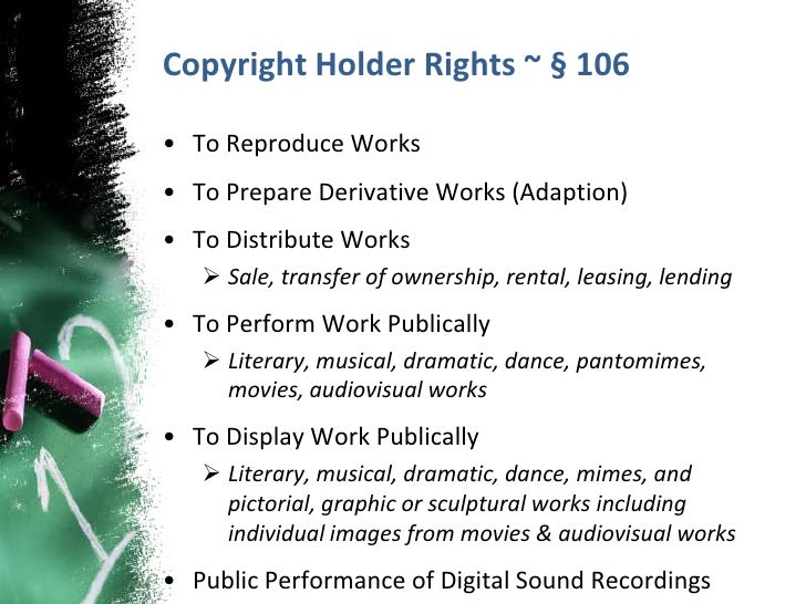 Copyright & Fair Use