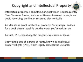 Copyright for Teaching - an Introduction March 2023 | PPTX