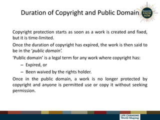 Copyright for Teaching - an Introduction March 2023