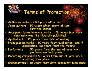 Copyright Law   Its Academic Applicability And Implications