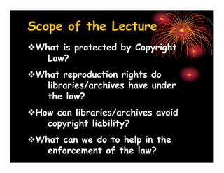 Copyright Law   Its Academic Applicability And Implications