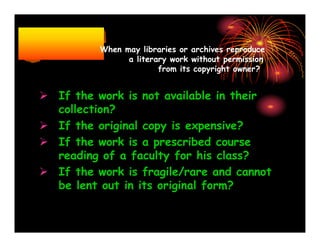 Copyright Law   Its Academic Applicability And Implications