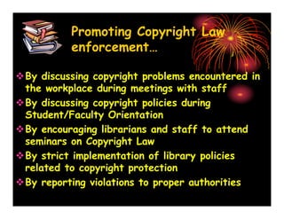 Copyright Law   Its Academic Applicability And Implications