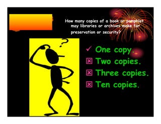 Copyright Law   Its Academic Applicability And Implications