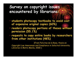 Copyright Law   Its Academic Applicability And Implications