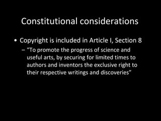 Copyright Law and What It Means to a Working Journalist | PPTX