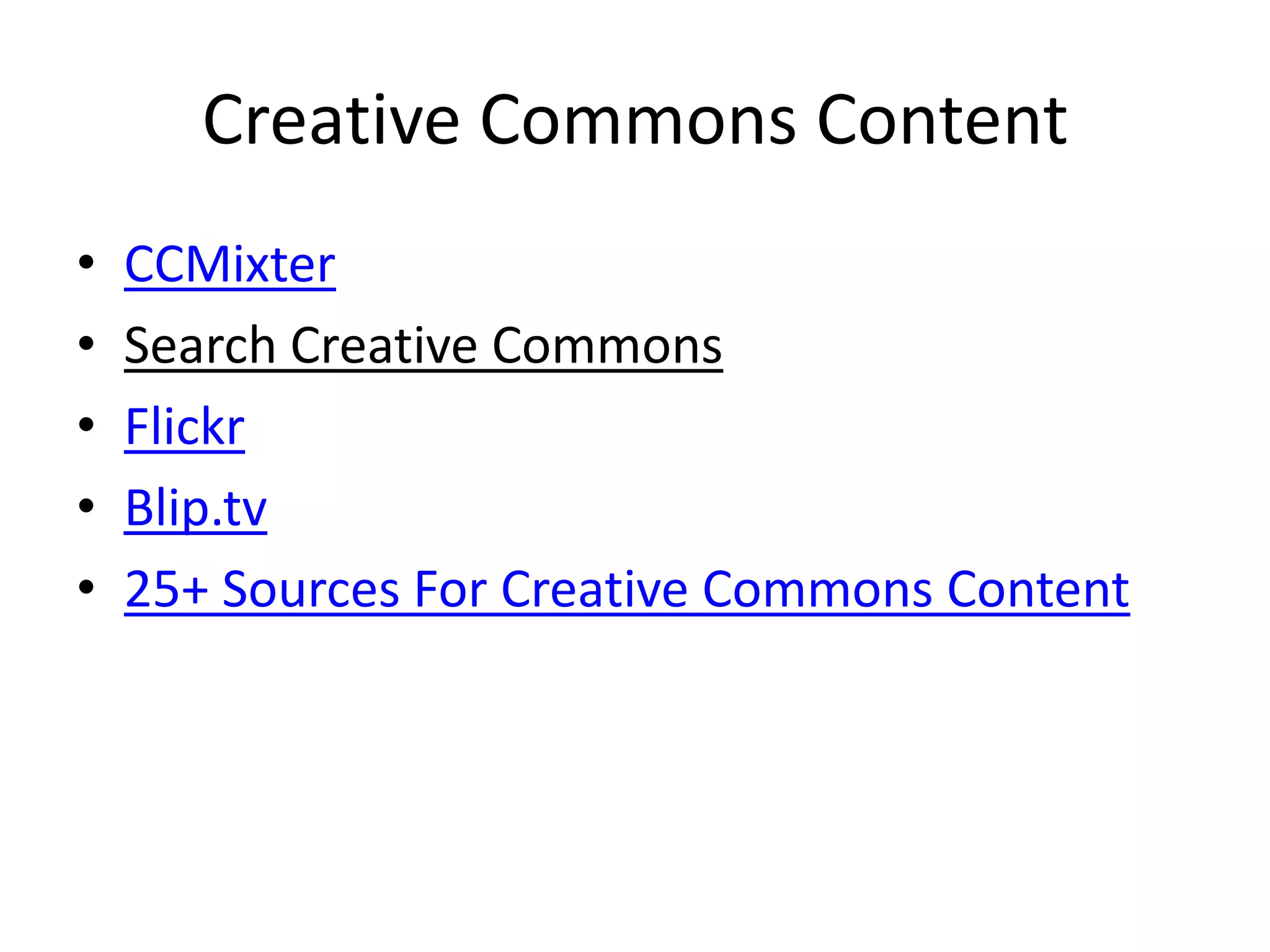 Educational Fair Use Creative Commons Ppt Educational Fair Use Creative Commons Ppt
