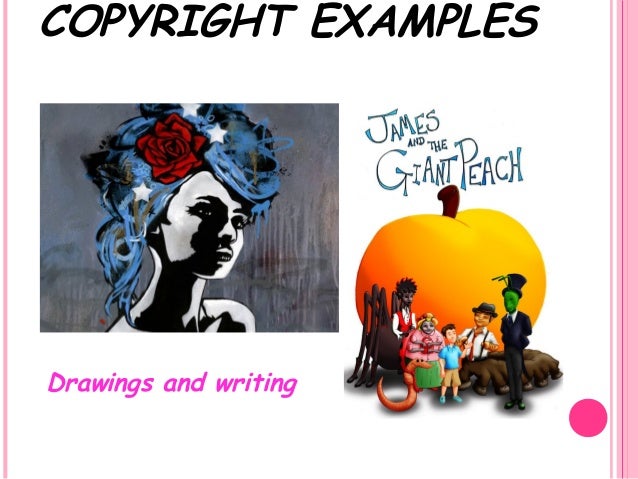 copyright patents and trademarks examples of copyright