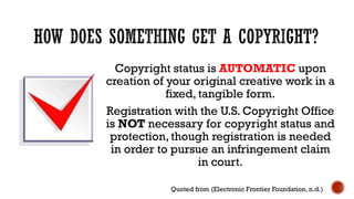 Copyright & Plagiarism for Educators | PPTX