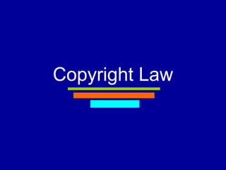 The History Copyright Law:A Brief History…1709 – Statute of Anne, Queen Anne of England