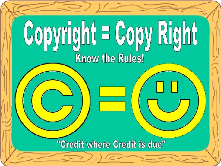 Copyright Posters