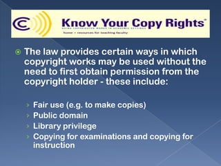 Copyright ppt | PPTX