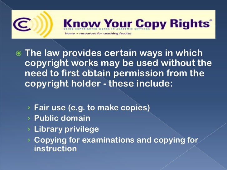 Copyright ppt