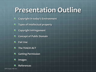 Copyright presentation | PPTX