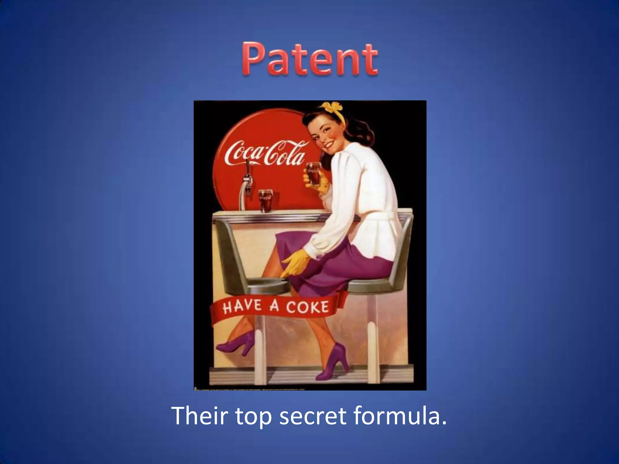 Their top secret formula.
 