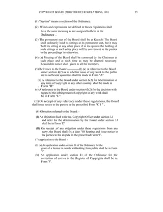 Copyright rules 1967 | PDF