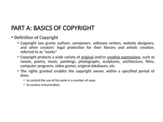 Copyright Definitons Introduction to copyrights and related rights.ppt