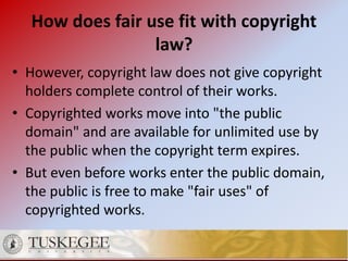 Copyright tu lib guides | PPT