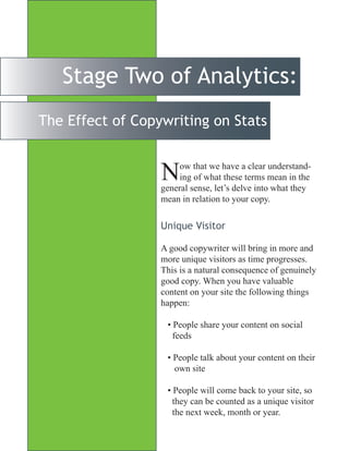 Copywriter's Guide to Analytics Slide 7