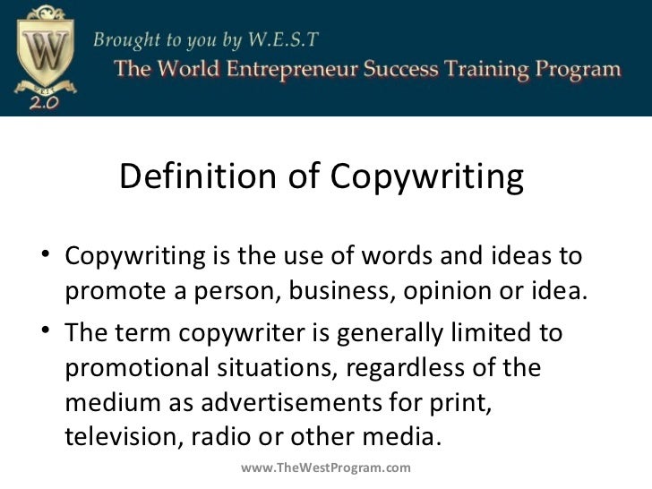 Copywriter definition - demaphyanu.web.fc2.com